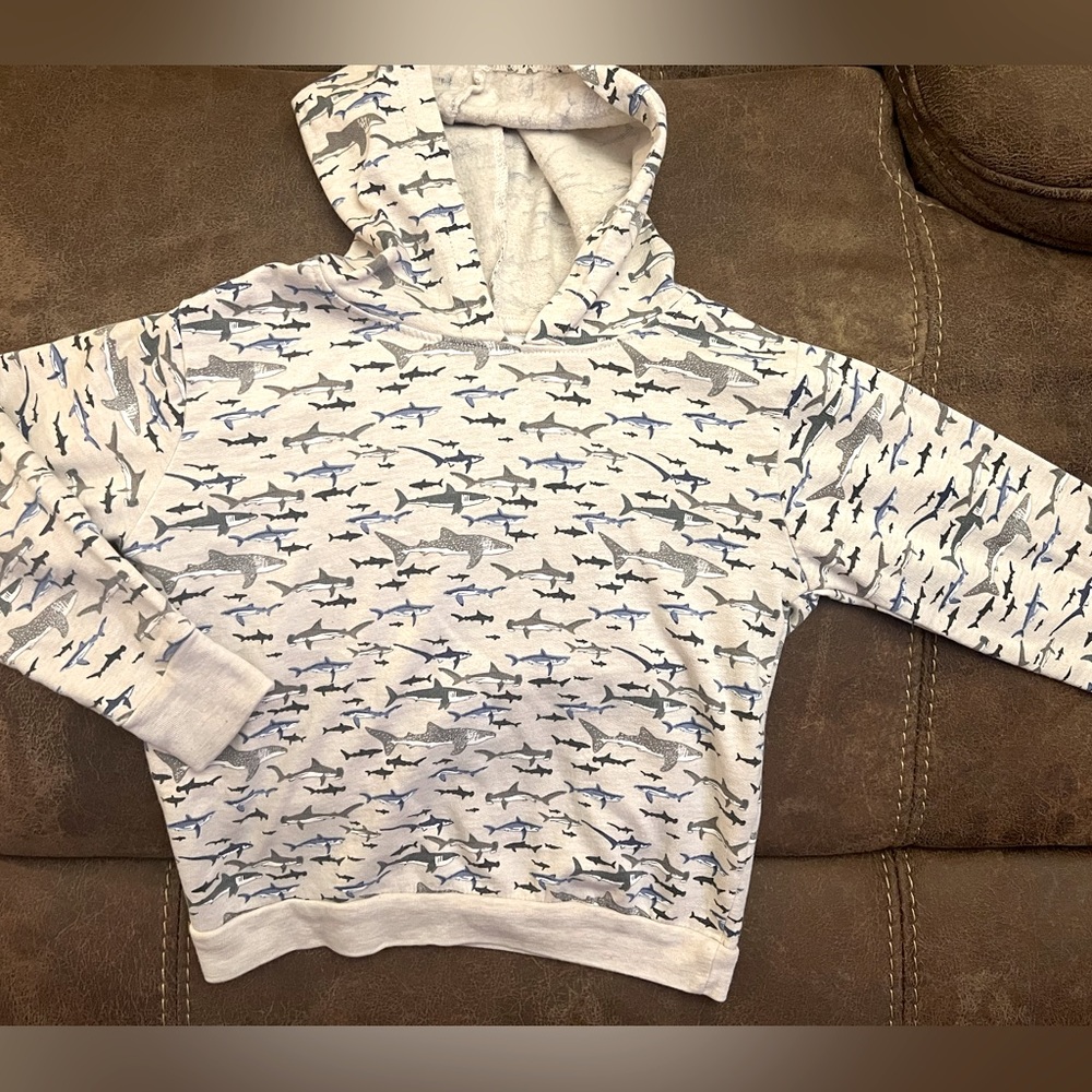 Boys Shark Hoodie